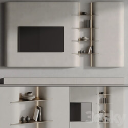 TV wall 002 