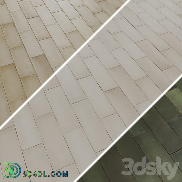 Porcelain stoneware tiles EQUIPE MAGMA 6.5x20 cm