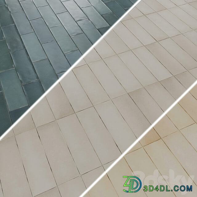 Porcelain stoneware tiles EQUIPE MAGMA 6.5x20 cm