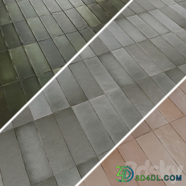 Porcelain stoneware tiles EQUIPE MAGMA 6.5x20 cm