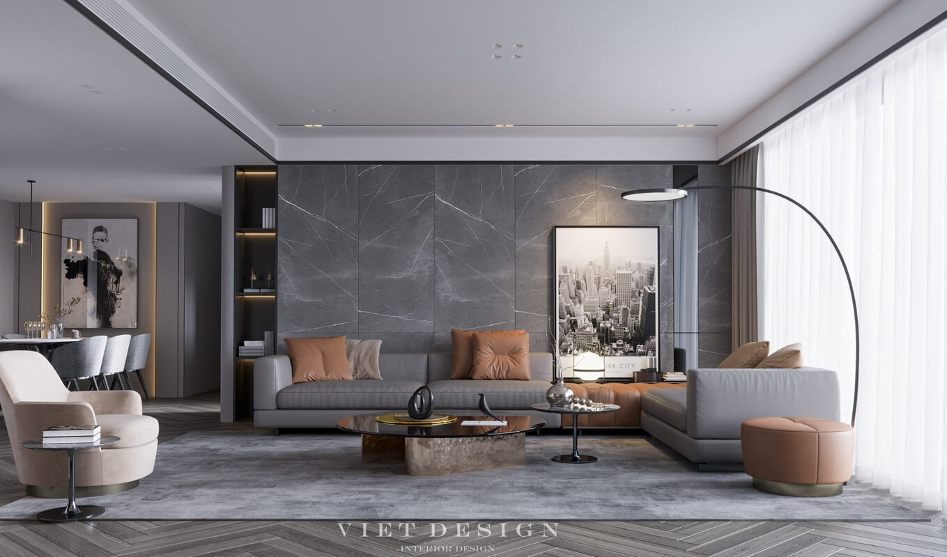  3D Interior Living Room Model by Nguyen Vinh