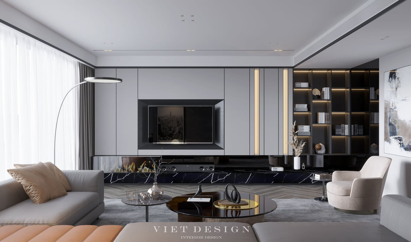  3D Interior Living Room Model by Nguyen Vinh
