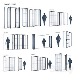 Modern windows SWING PIVOT FOLDING SLIDING 