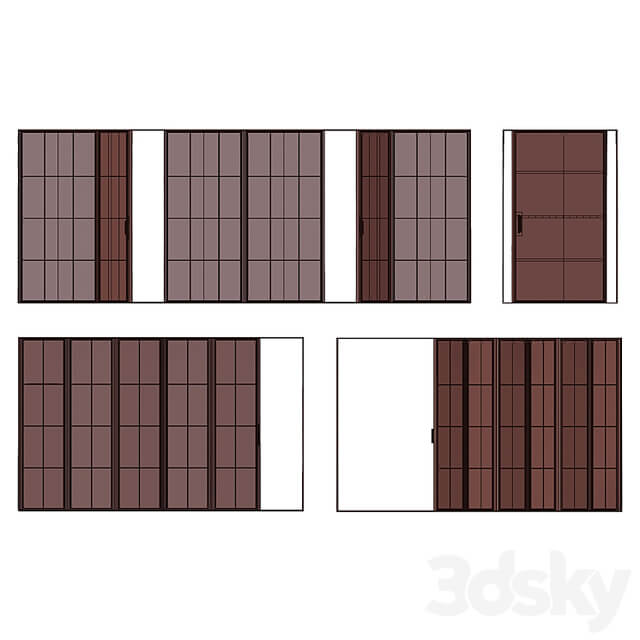 Modern windows SWING PIVOT FOLDING SLIDING