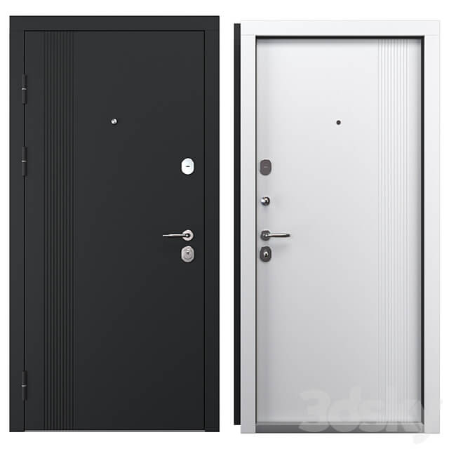 Entrance metal door Status (Bulat)