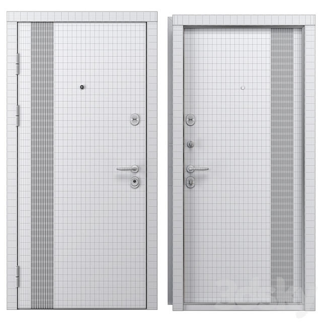 Entrance metal door Status (Bulat)