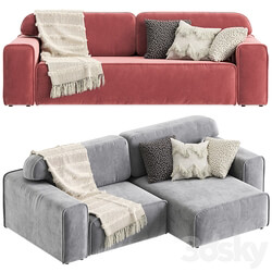 Straight and corner sofa Viena from Divan.ru 
