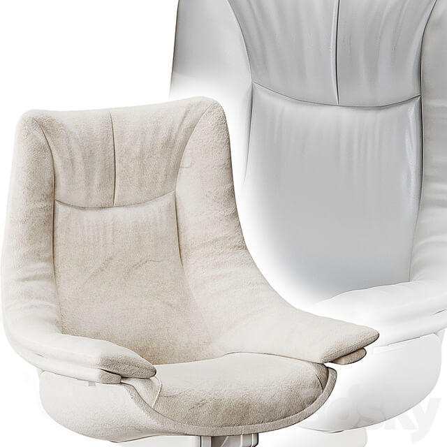 Re Vive Casual Armchair By Natuzzi