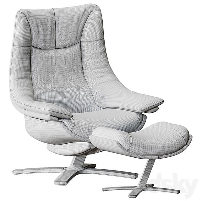 Re Vive Casual Armchair By Natuzzi