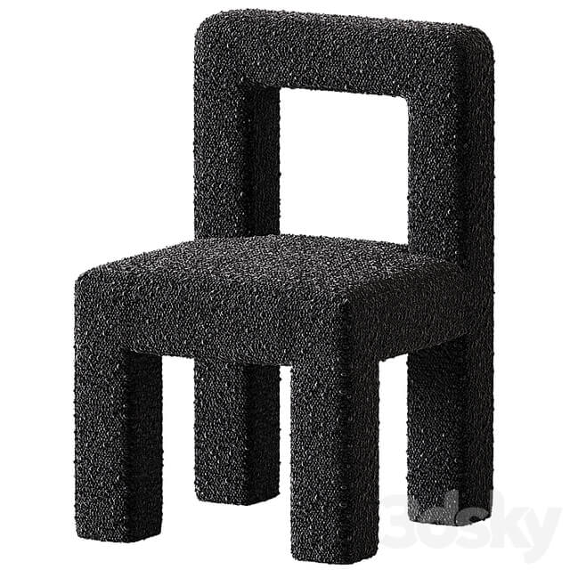 Burke Decor Hazel Boucle Dining Chair