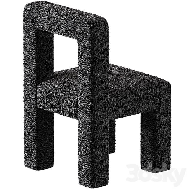 Burke Decor Hazel Boucle Dining Chair
