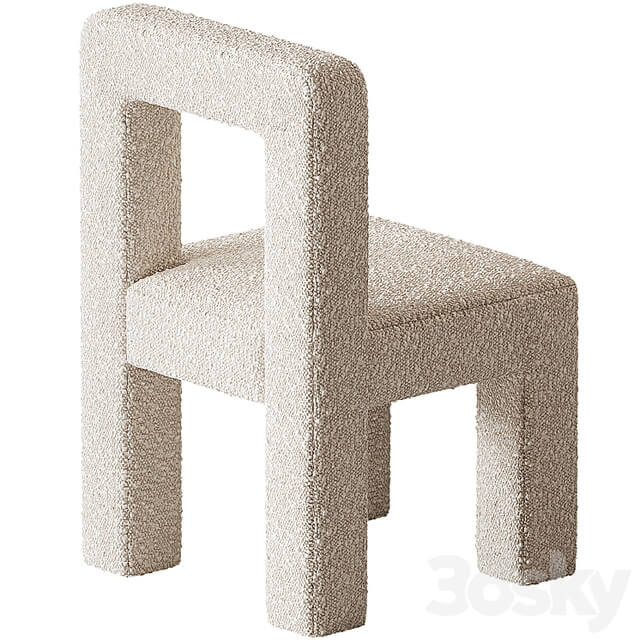 Burke Decor Hazel Boucle Dining Chair