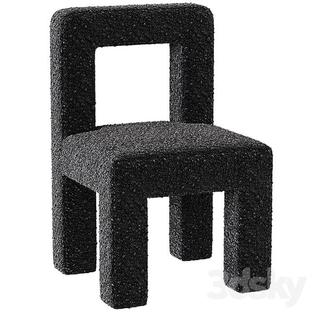 Burke Decor Hazel Boucle Dining Chair