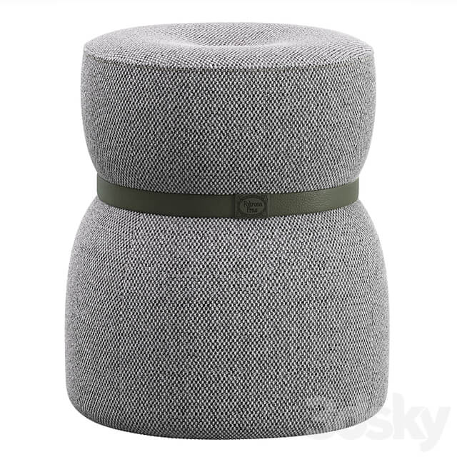 Pouf LEPLÌ by Poltrona Frau