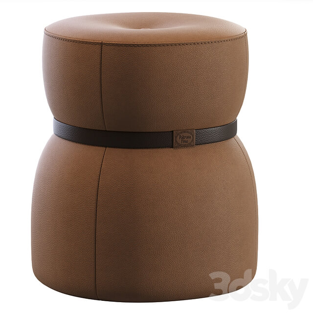 Pouf LEPLÌ by Poltrona Frau