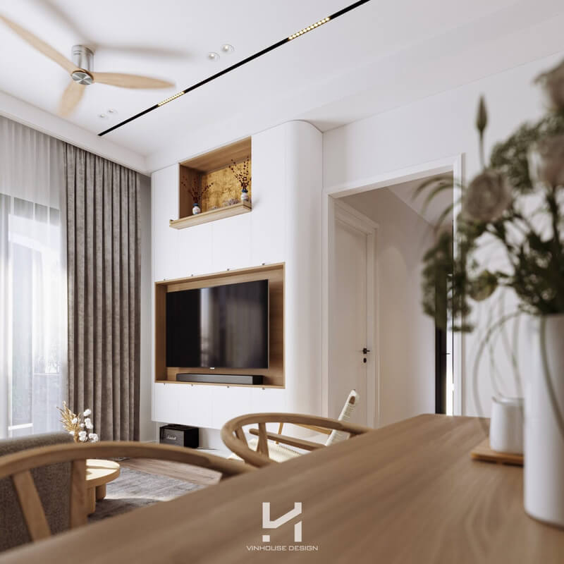  Living Room- Kitchen Interior by Nguyen Ha Duy