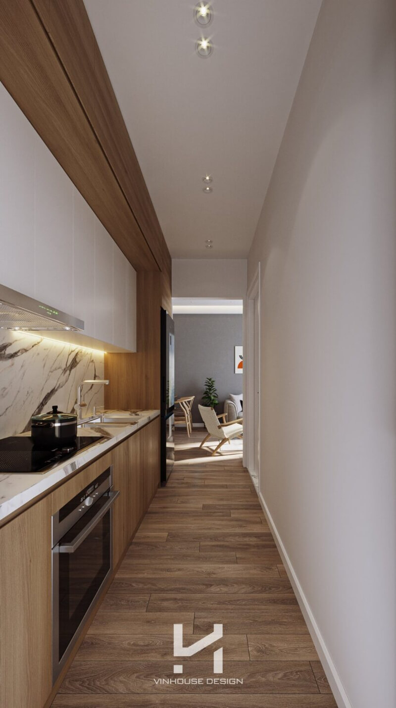  Living Room- Kitchen Interior by Nguyen Ha Duy