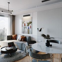  Living Room Interior by Cao Van Luan 