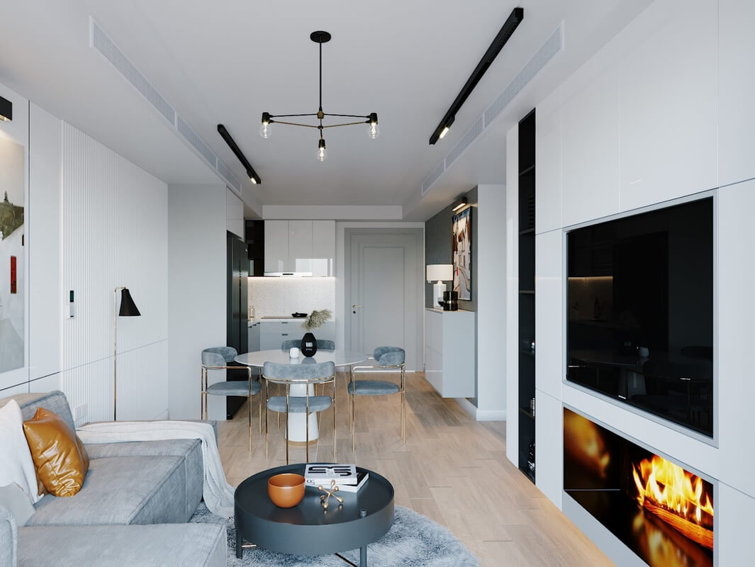  Living Room Interior by Cao Van Luan