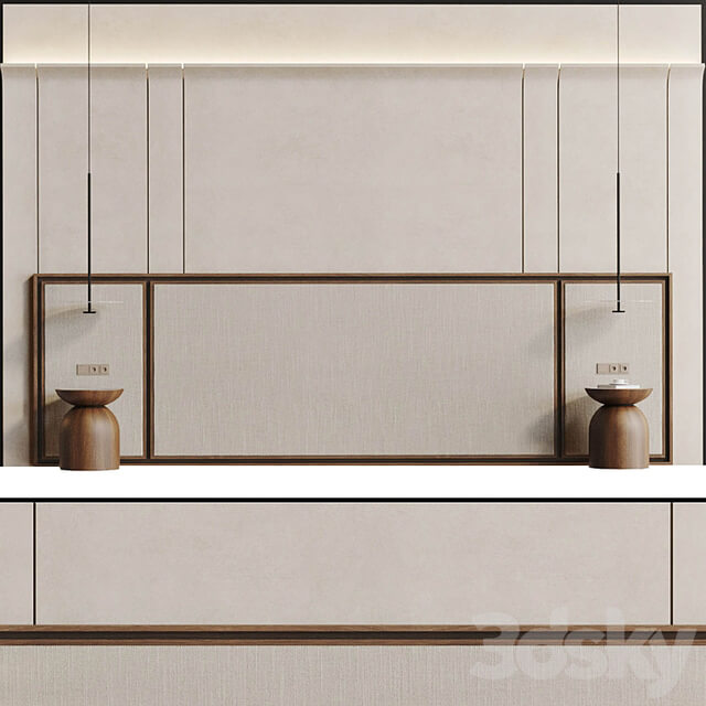 Decorative 3D wall panel 007