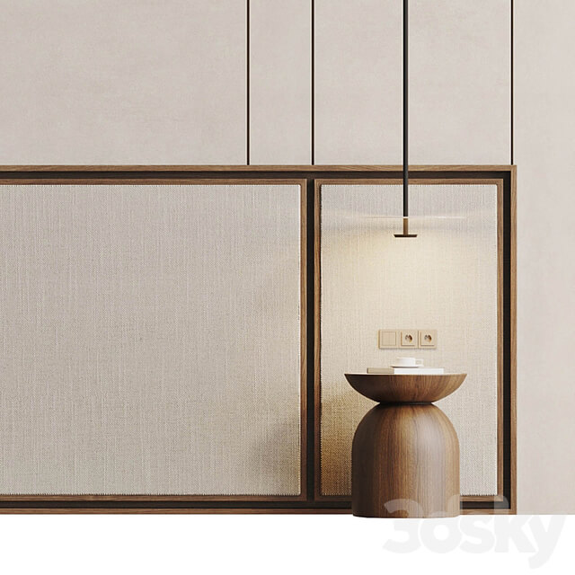 Decorative 3D wall panel 007