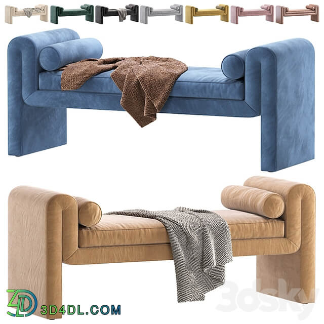 Mitchell Accent Bench By Burke Decor/Скамейка Митчелл Акцент