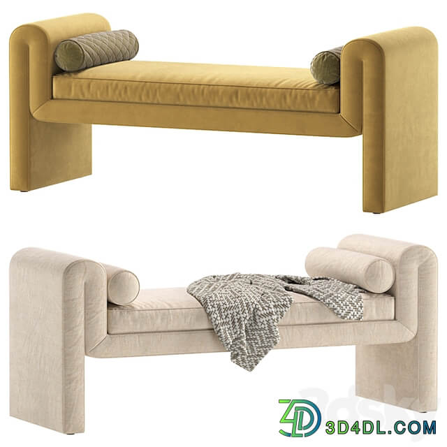 Mitchell Accent Bench By Burke Decor/Скамейка Митчелл Акцент