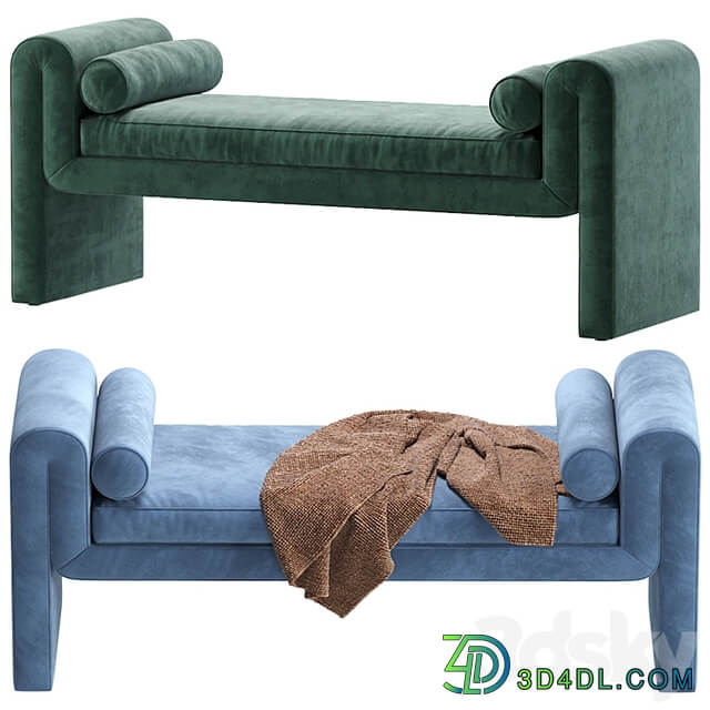 Mitchell Accent Bench By Burke Decor/Скамейка Митчелл Акцент