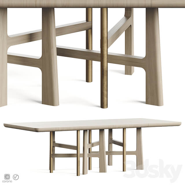 Atelier Tortil Wood I Table