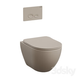 Creavit Free Toilet with Drop Button 