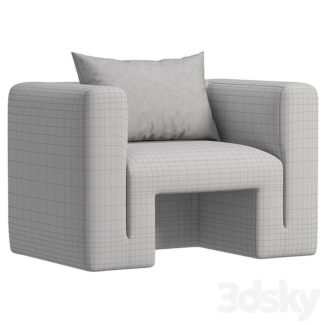 Matra Deep Teal Velvet Lounge Armchair By CB2