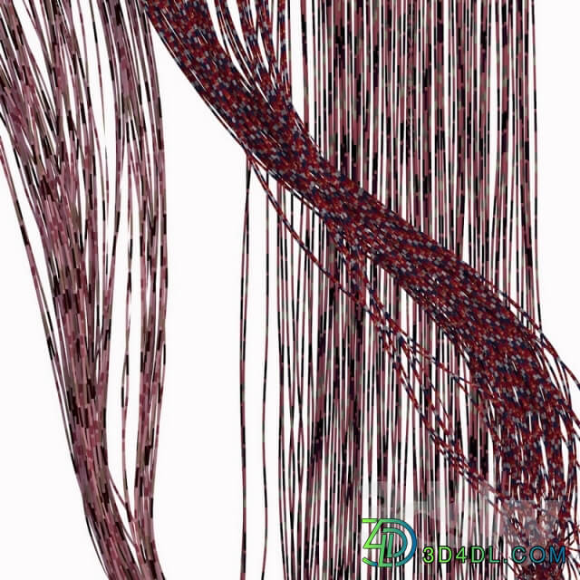 Rope curtains muslin 5