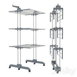 Folding clothes dryer 