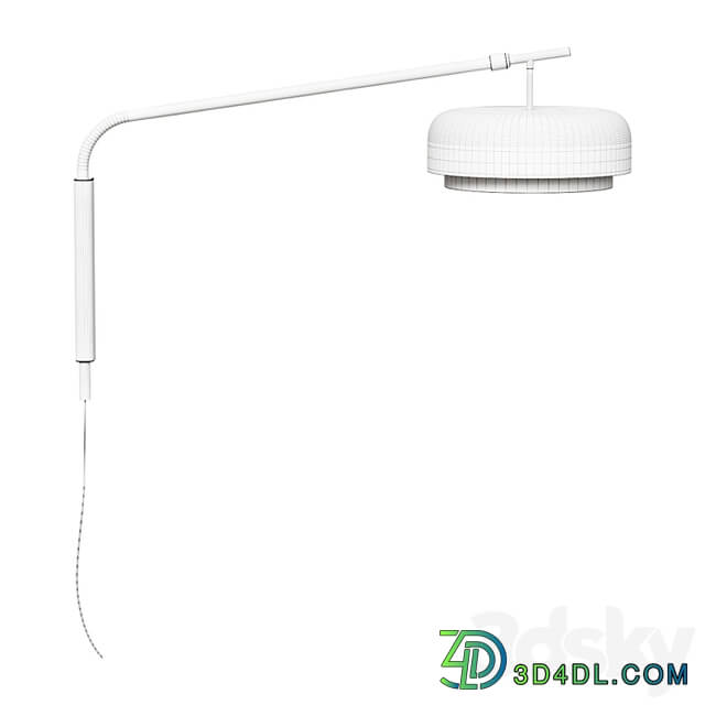 Sconce Lamp remote wall metal, Clepsos