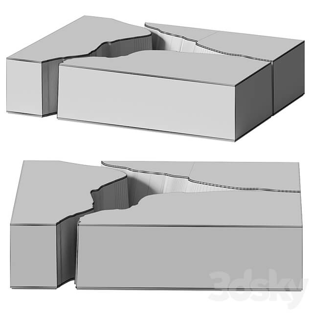 Boca Do Lobo Lapiaz coffee table