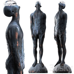 Sculpture Rain 