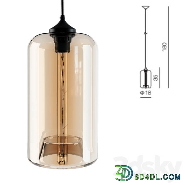 Suspension The Pod Cosmorelax Pendant lamp The Pod Pendant light 3D Models