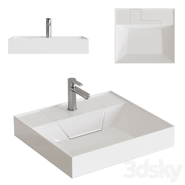 Sink STWORKI Dublin 55 cm for washing machine