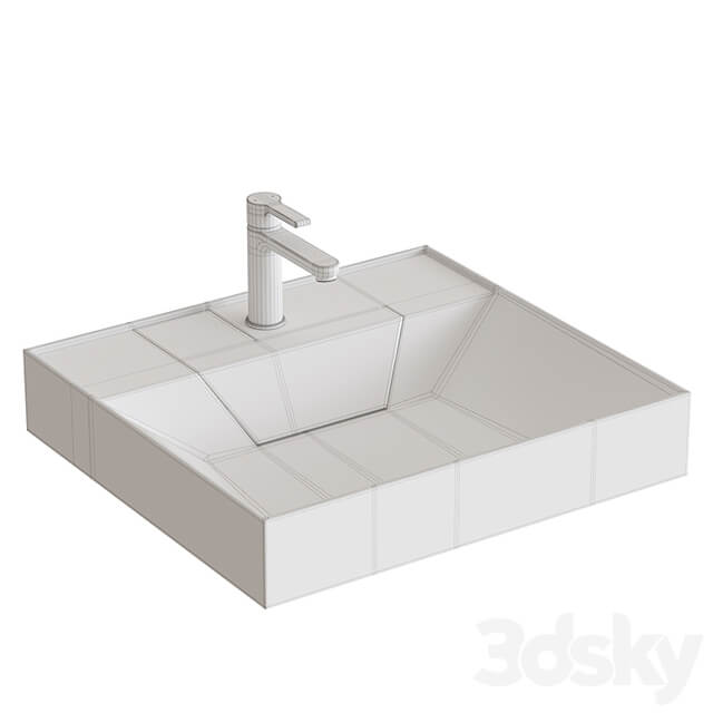 Sink STWORKI Dublin 55 cm for washing machine
