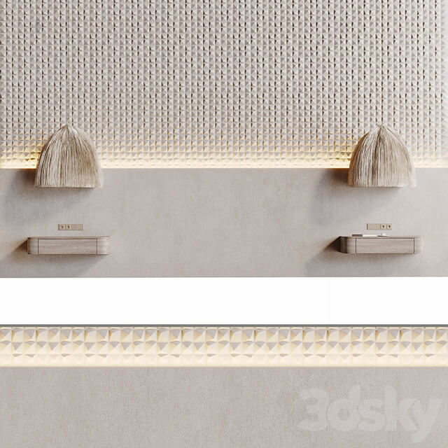 Decorative 3D wall panel 009