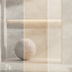 Cifre Ceramica Set 13 Marble Bundle 3 Colors: Cream, Ivory and Pearl / 7k 