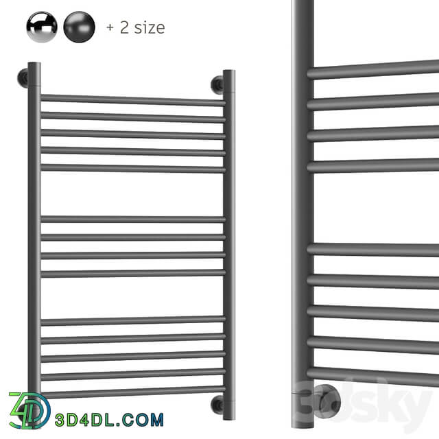 Water heated towel rail Sunerzha Bogema