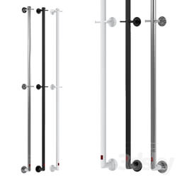 Electric heated towel rail Margaroli Arcobaleno 616CRB 1650 chrome 