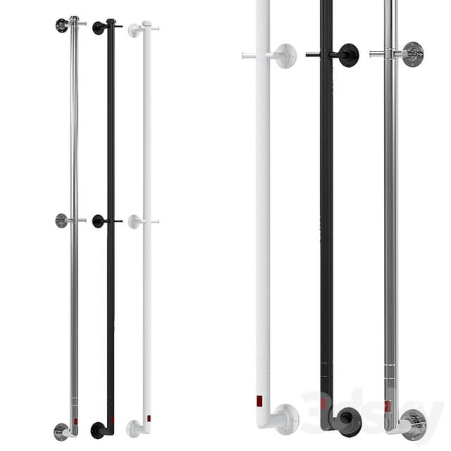 Electric heated towel rail Margaroli Arcobaleno 616CRB 1650 chrome