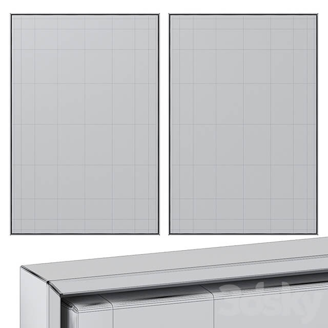 Set of large wall paintings 2563