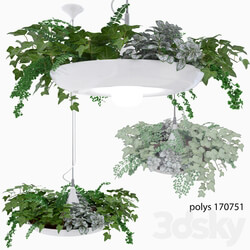 Babylon Plantable Lamp vol 2 3D Models 