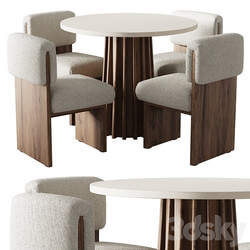 Table and Chair Prague and Murphy by cozymatic 