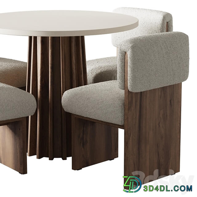 Table and Chair Prague and Murphy by cozymatic