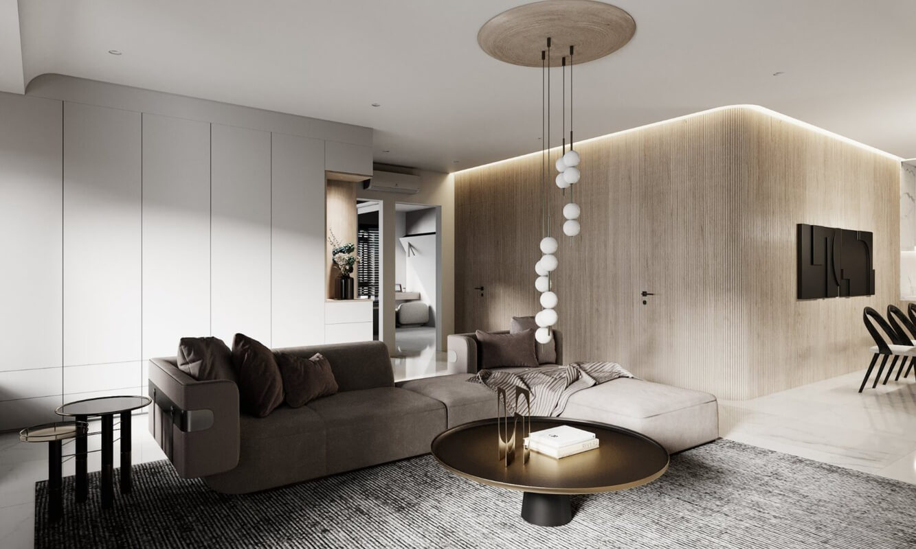  Apartment Interior Model by Trung Hau Tran