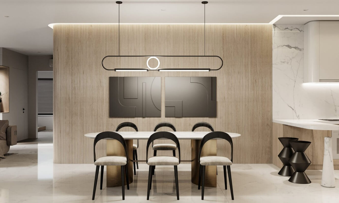  Apartment Interior Model by Trung Hau Tran